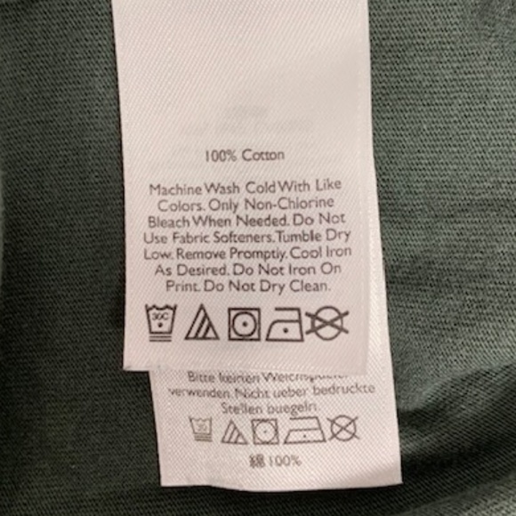 Eddie Bauer Legend Wash Green Graphic T-Shirt - Picture 8 of 8